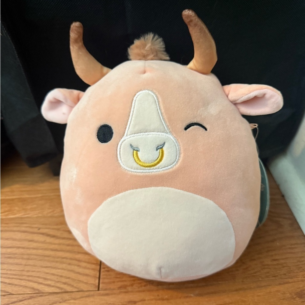 🖤 Squishmallow Howland The Brahma Bull 7.5” NWT